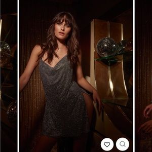 12th Tribe “Untouched Black Rhinestone Mini Dress” in size M/L, worn once!